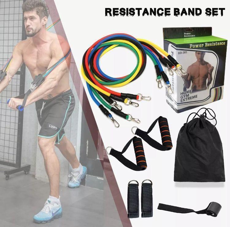 11Pcs Fitness Resistance Bands-Bands Set for Workout - NY Store