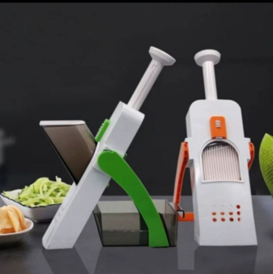 Mandoline Slicer Safe Vegetable Fruit  Cutter Chopper with Multi-Adjustable