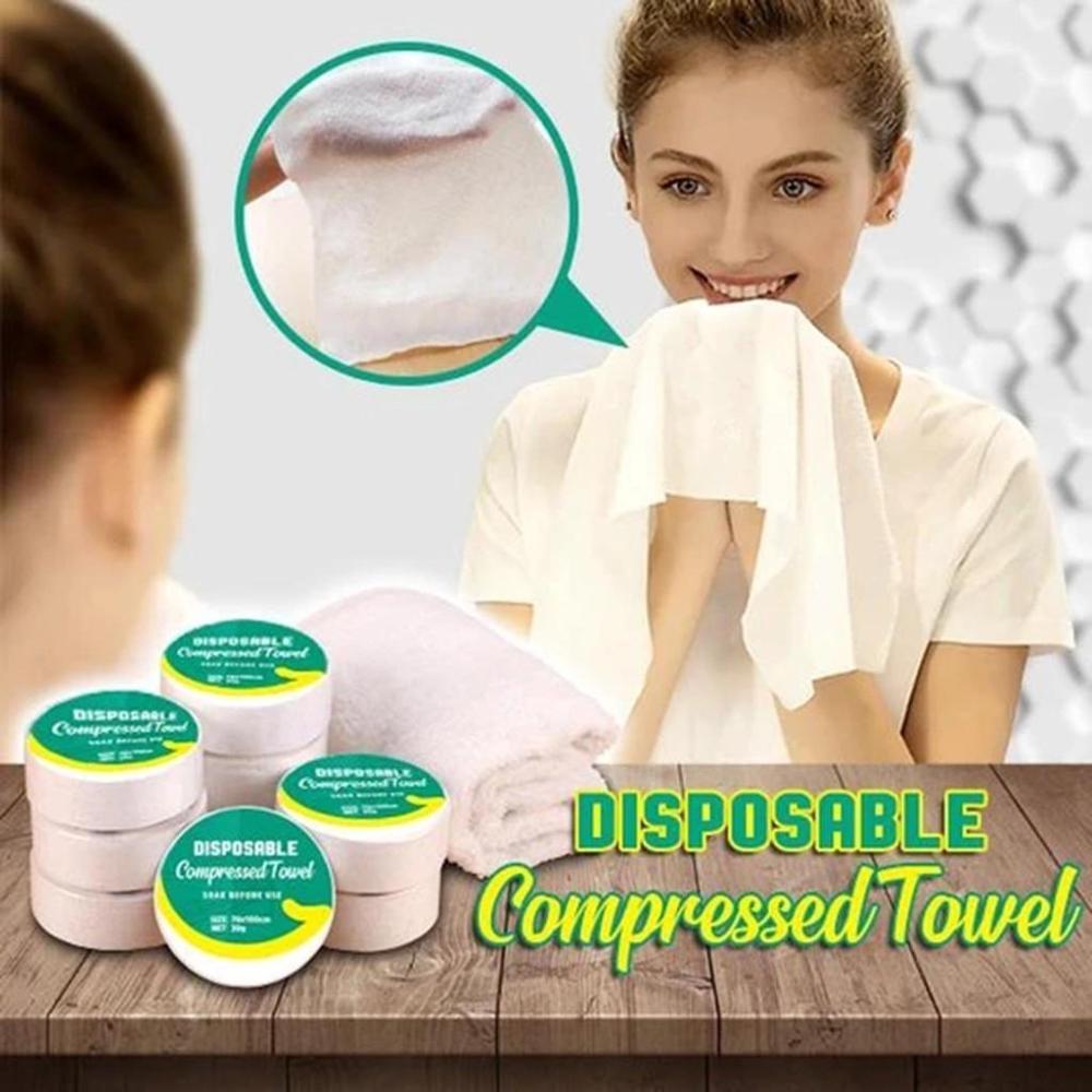 1pcs Magic Compress Towel Tissue